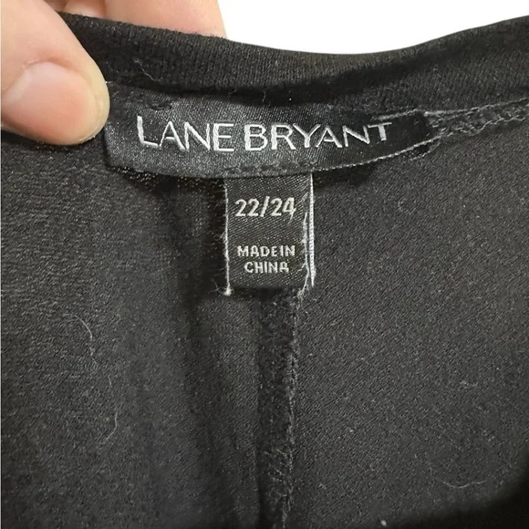 Lane Bryant Black Sleeveless Swing Tank Top - 22/24 - Picture 2 of 4